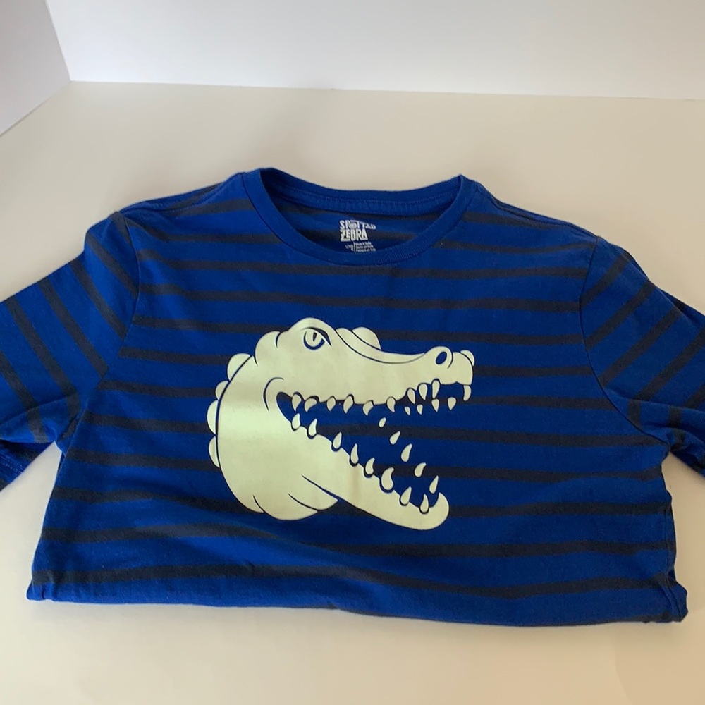 Spotted Zebra Tshirt, size L(10) kids